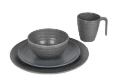 Bo-Camp Campingservies - 100% Melamine - 16-delig - Stone - Grijs -Buitenkampeer Winkel 1200x794 39