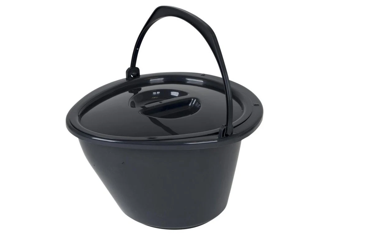 Bo-Camp Draagbaar Camping Toilet - 7 Liter - Grijs 9 Bo-Camp Draagbaar Camping Toilet - 7 Liter - Grijs - Afbeelding 7