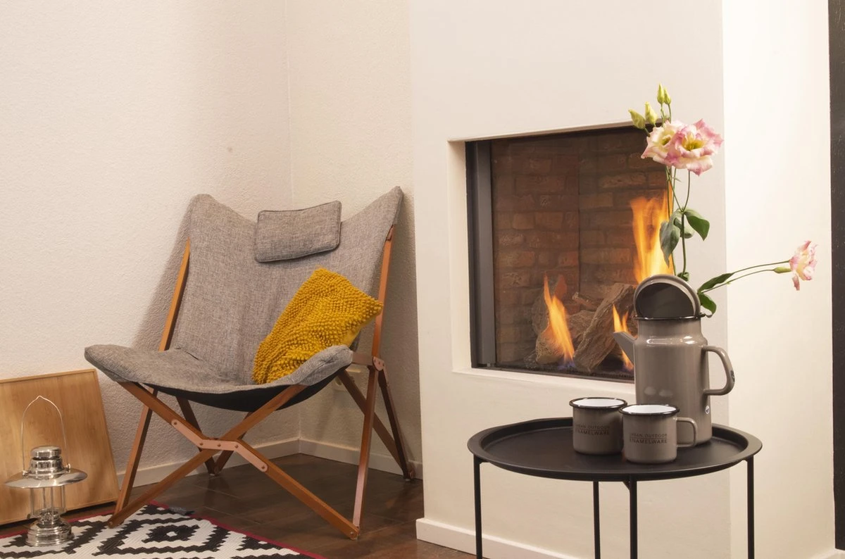 Bo-Camp - Urban Outdoor - Relaxstoel - Bloomsbury - L - Oxford Polyester - Grijs 10 Bo-Camp - Urban Outdoor - Relaxstoel - Bloomsbury - L - Oxford Polyester - Grijs - Afbeelding 8