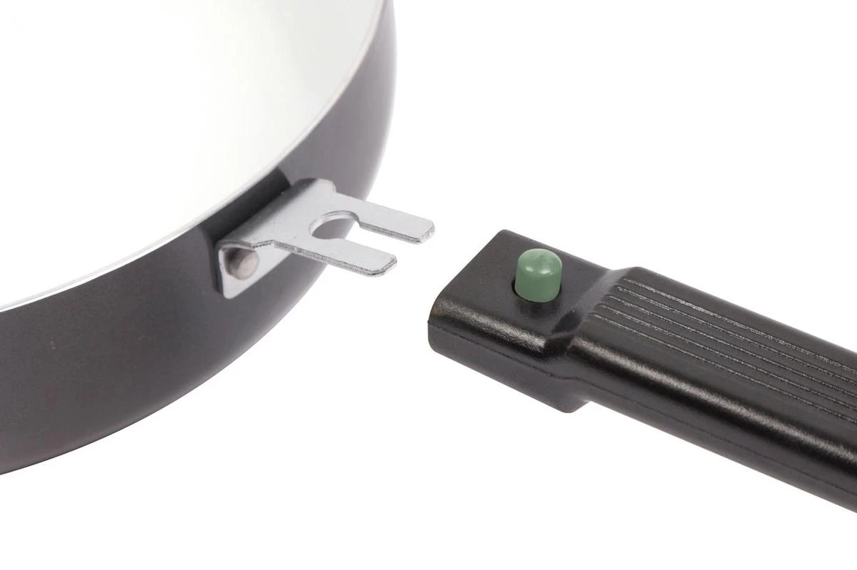 Bo-Camp Wokpan - Campingpan - Sprint Eco - Afneembare Steel - Ø 24cm 4 Bo-Camp Wokpan - Campingpan - Sprint Eco - Afneembare Steel - Ø 24cm - Afbeelding 2