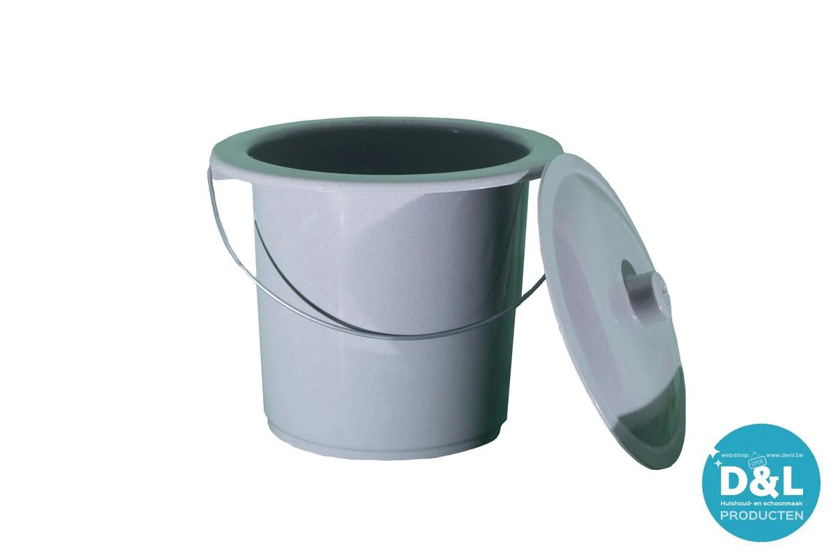 Toiletemmer | Wc Emmer Met Deksel - 5L. 4 Toiletemmer | Wc Emmer Met Deksel - 5L. - Afbeelding 2