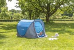 Dunlop Pop Up Tent 220 X 120 X 90 Cm - Grijs/ Blauw - 1 Persoons -Buitenkampeer Winkel 1200x800 22
