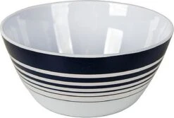 Bo-Camp - Servies - Classic - 16-Delig - Wit/Navy -Buitenkampeer Winkel 1200x811 2