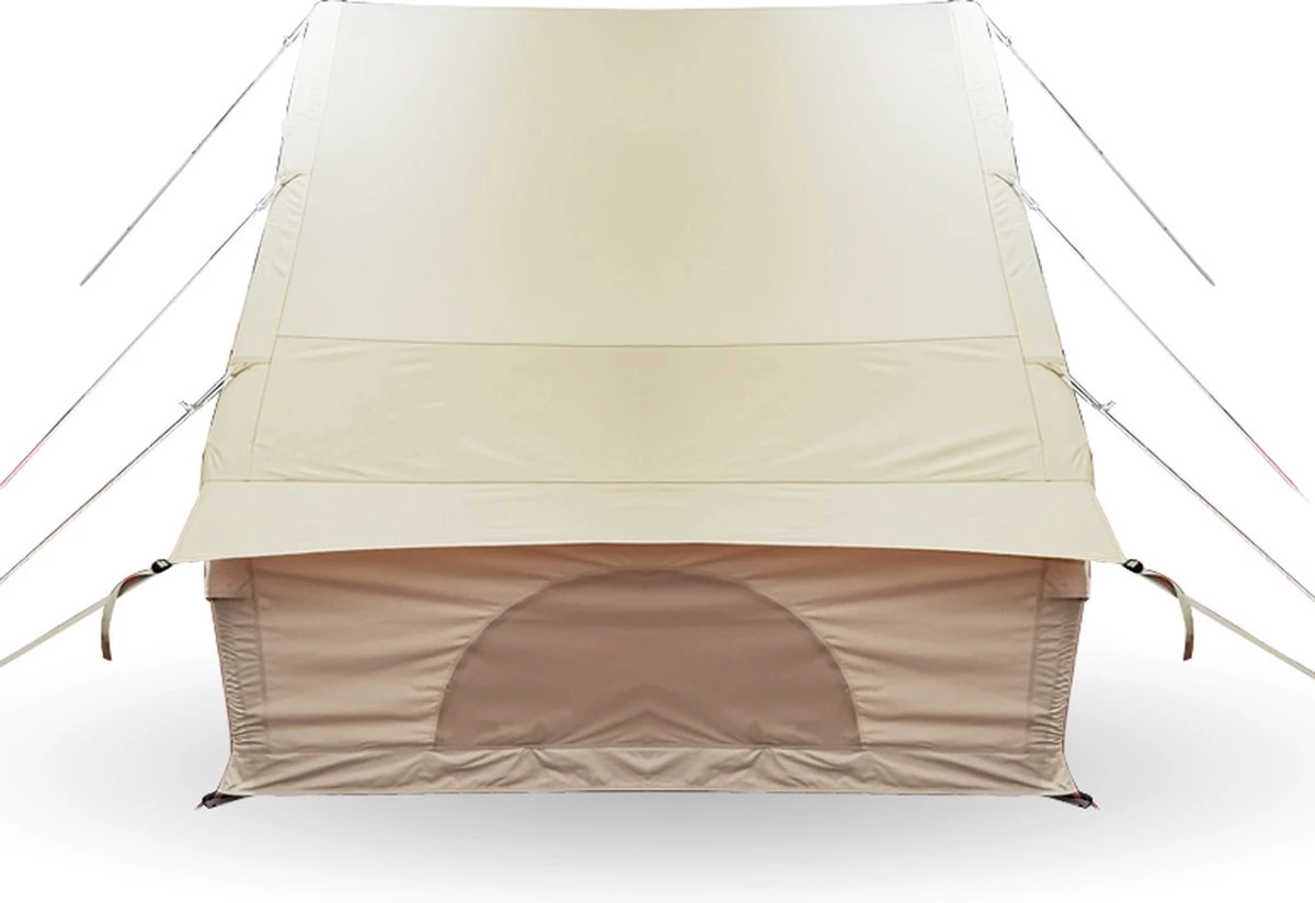 Opblaasbare Vier Persoons Tent Beige 300x200x210 Cm 4 Opblaasbare Vier Persoons Tent Beige 300x200x210 Cm - Afbeelding 2