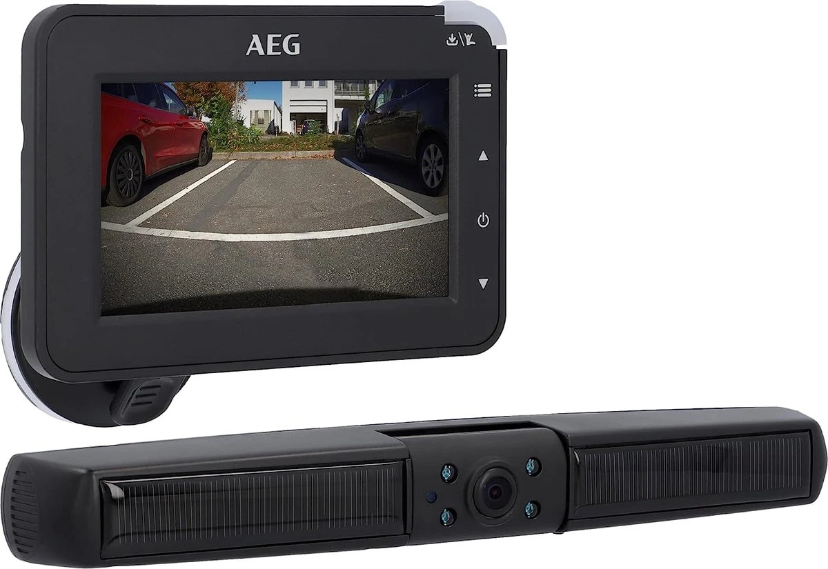 AEG RV 4.3 Achteruitrijcamera Op Zonne-energie, Draadloos, Digitaal, Parkeer-/rangeerhulp, Met Radiozender, Lcd-dual-display, Waterdicht, Nachtzicht 3 AEG RV 4.3 Achteruitrijcamera Op Zonne-energie, Draadloos, Digitaal, Parkeer-/rangeerhulp, Met Radiozender, Lcd-dual-display, Waterdicht, Nachtzicht