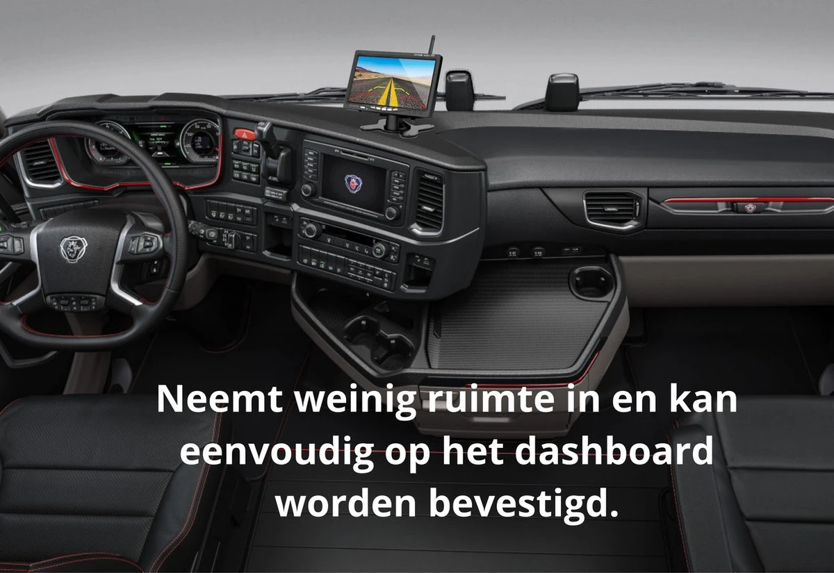 SightStrong Draadloze Achteruitrijcamera - 7” Scherm - Nachtzicht 18LED 15m 9 SightStrong Draadloze Achteruitrijcamera - 7” Scherm - Nachtzicht 18LED 15m - Afbeelding 7