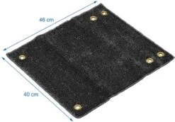 PROPLUS Pro Plus Mat Voor Camper Opstapje - Zwart - 46 X 40 Cm -Buitenkampeer Winkel 1200x836 1