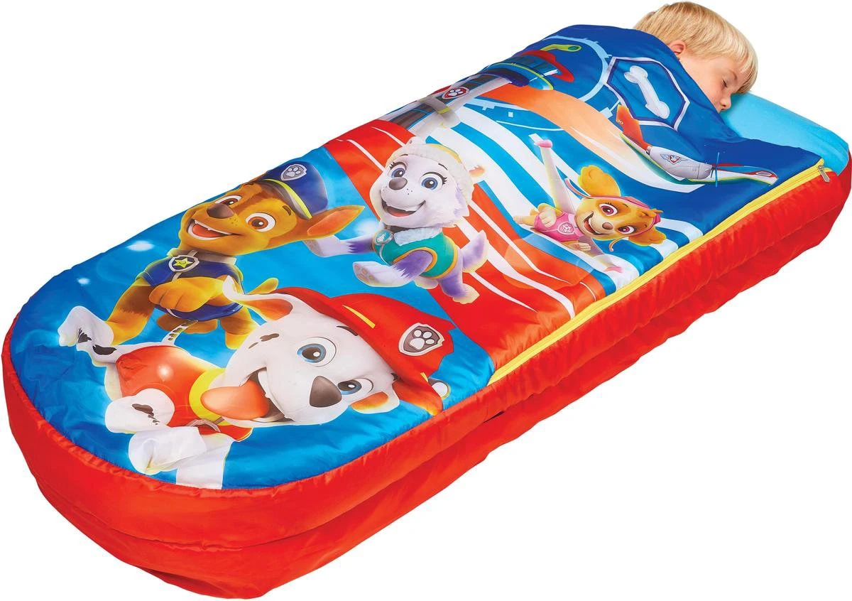 Paw Patrol Junior ReadyBed-2 In 1 Kids Sleeping Inflatable Air Bed In A Bag With A Pump, Polyester, Single 9 Paw Patrol Junior ReadyBed-2 In 1 Kids Sleeping Inflatable Air Bed In A Bag With A Pump, Polyester, Single - Afbeelding 7