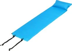 Springos Slaapmat | Zelfopblazend | 186 Cm | Inclusief Hoes & Hoofdkussen | Lichtblauw -Buitenkampeer Winkel 1200x848 8