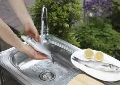 Camping/Outdoor Inox Tafel Met Gootsteen Lavabo En Kraan 100x77x50cm 10 Camping/Outdoor Inox Tafel Met Gootsteen Lavabo En Kraan 100x77x50cm -Buitenkampeer Winkel 1200x852