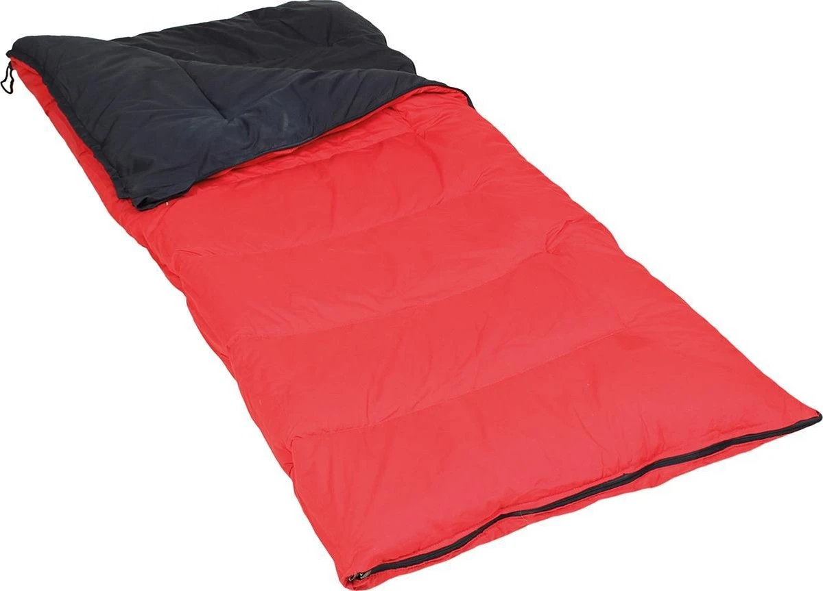 Polydaun Pelikaan Junior - Kinderslaapzak - Blauw/rood - 70x160 Cm Reversibel 3 Polydaun Pelikaan Junior - Kinderslaapzak - Blauw/rood - 70x160 Cm Reversibel