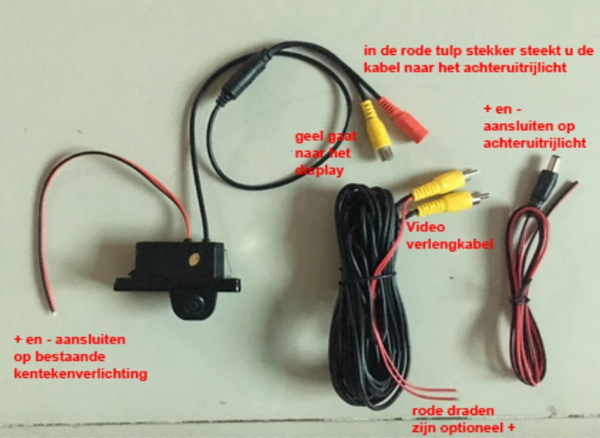 Achteruitrijcamera Op Plek Van Kentekenverlichting (zonder Display) / 658x462 Pixels / Kleur 7 Achteruitrijcamera Op Plek Van Kentekenverlichting (zonder Display) / 658x462 Pixels / Kleur - Afbeelding 5