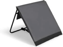 Set Van 2 Strandmatten Met Verstelbare Rugleuning - Gevuld Met Comfortschuim, Ultralicht En Opvouwbaar Om Ruimte Te Besparen – Grijs -Buitenkampeer Winkel 1200x896