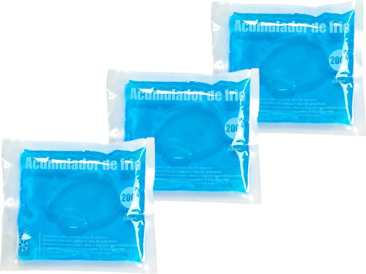 Arte R Koelelementen/icepacks - Herbruikbaar - 15 X 13 X 2 Cm 4 Arte R Koelelementen/icepacks - Herbruikbaar - 15 X 13 X 2 Cm - Afbeelding 2