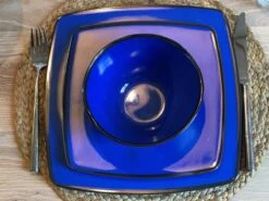 Camping Servies - 12 Delig – 100% Melamine Servies Set – Campingservies – Melamine Servies - Blue Ocean -Buitenkampeer Winkel 1200x900 11