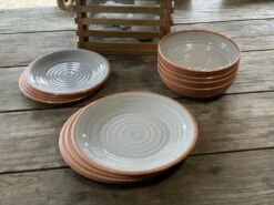 Camping Servies - 12 Delig – 100% Melamine Servies Set – Campingservies – Melamine Servies - Terracotta Style -Buitenkampeer Winkel 1200x900 20