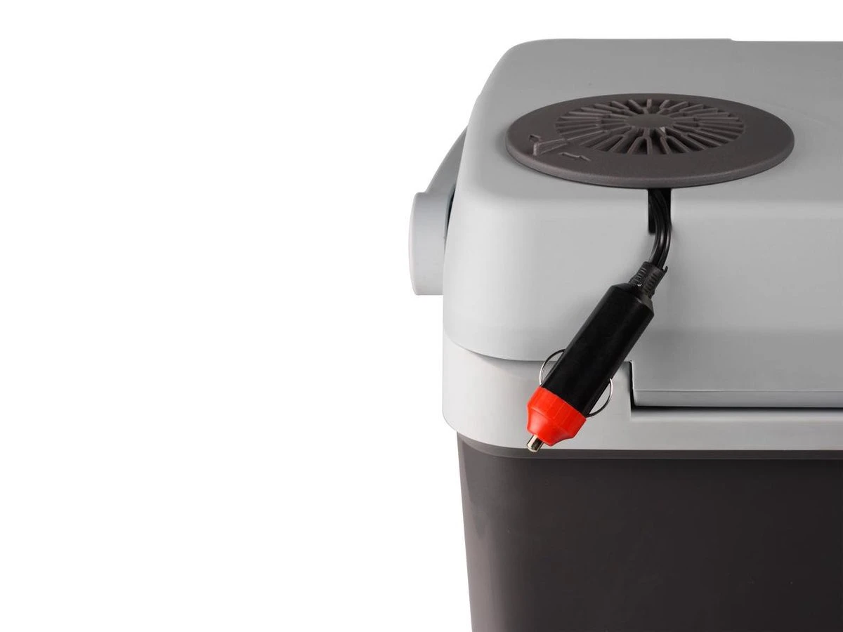 Tristar KB-7532 Koelbox 26 Liter - Koelbox Elektrisch - 12v Autolader En 230v Stopcontact - Koelt & Verwarmt - Grijs 12 Tristar KB-7532 Koelbox 26 Liter - Koelbox Elektrisch - 12v Autolader En 230v Stopcontact - Koelt & Verwarmt - Grijs - Afbeelding 10