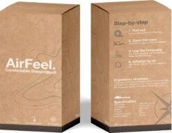 AirFeel Lichtgewicht Opsblaasbaar Slaapmatje - Ingebouwde Pomp En Kussen - 196 X 60 X 6 Cm - Orange -Buitenkampeer Winkel 1200x928 3