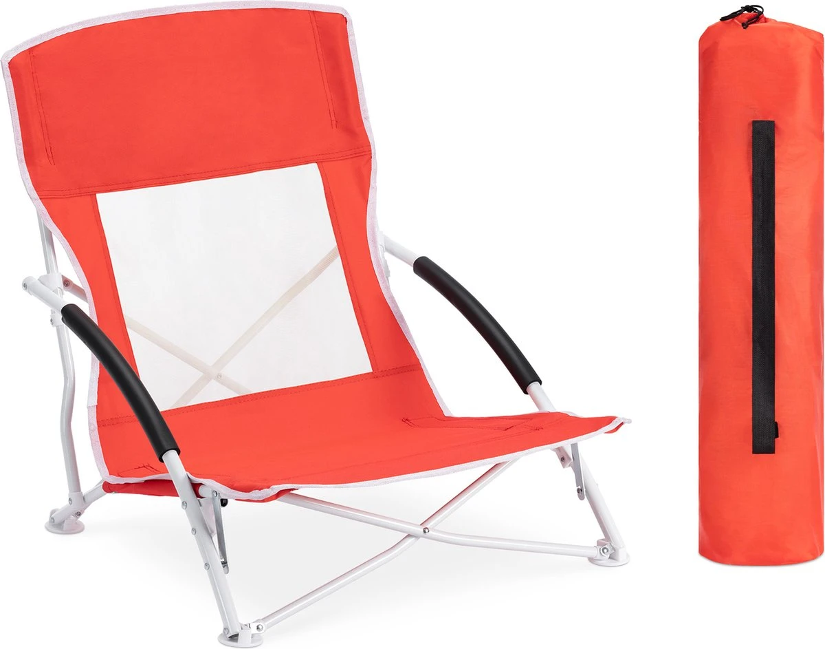 JEMIDI Lichtgewicht Inklapbare Draagbare Strandstoel - Opvouwbare Campingstoel Met Draagtas - Ademend En Comfortabel 8 JEMIDI Lichtgewicht Inklapbare Draagbare Strandstoel - Opvouwbare Campingstoel Met Draagtas - Ademend En Comfortabel - Afbeelding 6