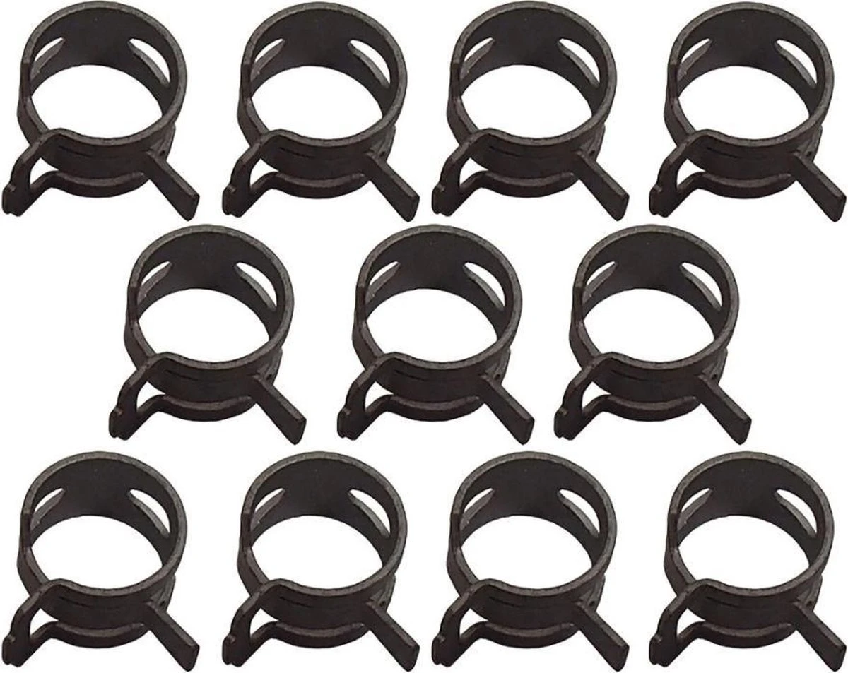WiseGoods - Slangklemmen Set - Slangenklemmen - Veerklemmen - Slangklem - Set 6, 7, 8, 9, 10mm - Metalen Klem - Set 75 Stuks 3 WiseGoods - Slangklemmen Set - Slangenklemmen - Veerklemmen - Slangklem - Set 6, 7, 8, 9, 10mm - Metalen Klem - Set 75 Stuks
