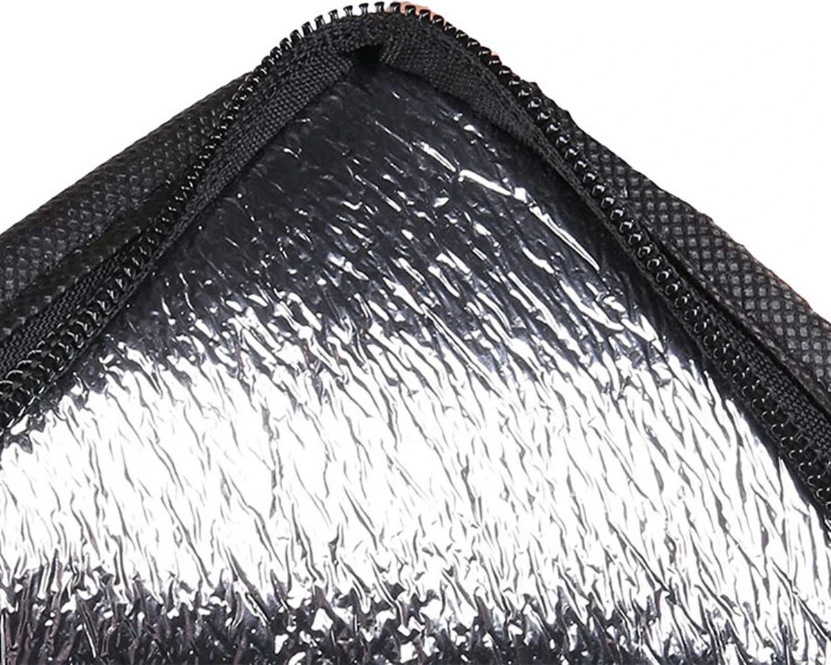 Merkloos 2 Stuks Geïsoleerde Koeltas Met Bodemplaat - Zwart 12 Merkloos 2 Stuks Geïsoleerde Koeltas Met Bodemplaat - Zwart - Afbeelding 10