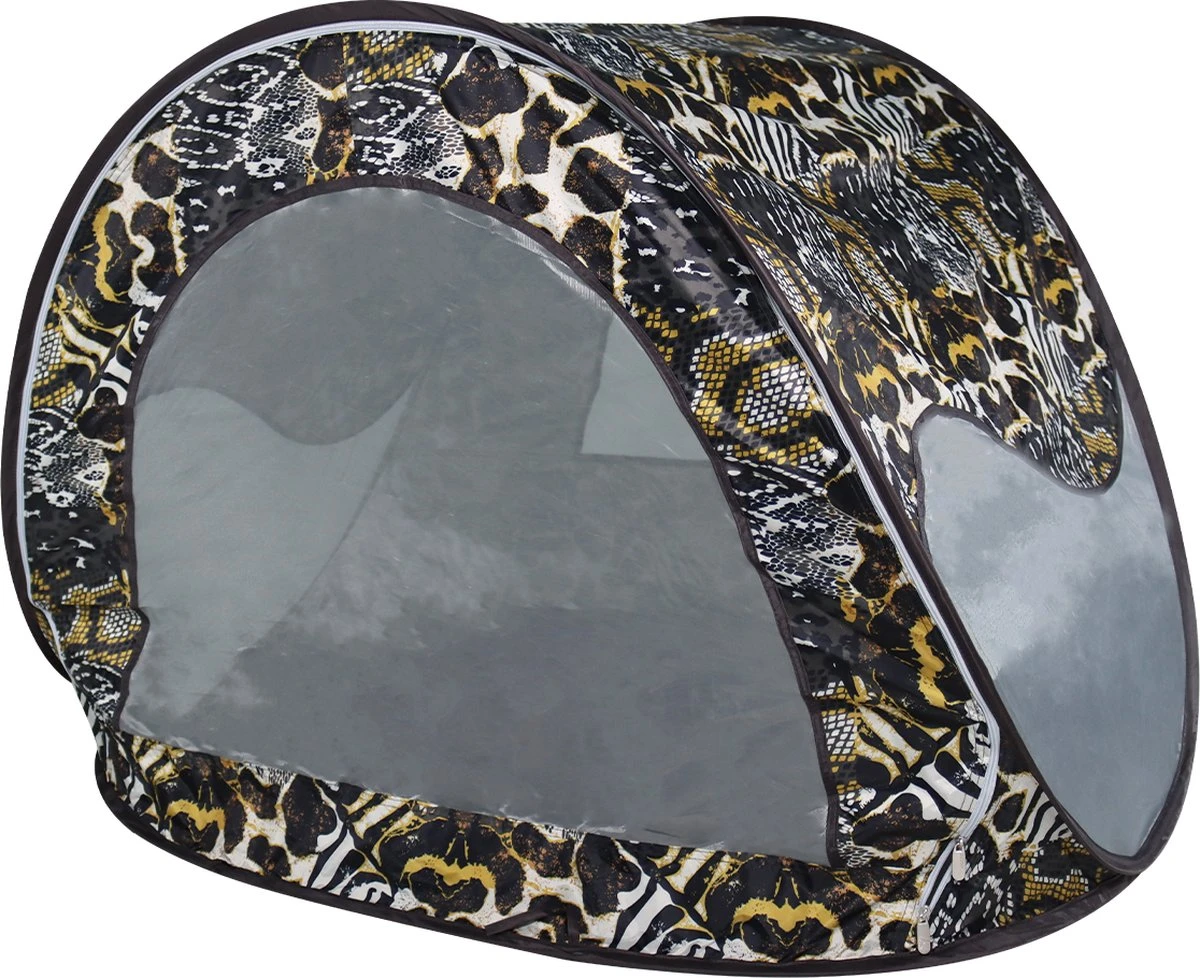 Deryan Luxe Pop Up Strandtent - Anti-UV 50+ - Zoo 4 Deryan Luxe Pop Up Strandtent - Anti-UV 50+ - Zoo - Afbeelding 2