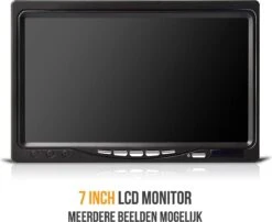 Strex Draadloze Achteruitrijcamera Met 2 Camera's - 7” Scherm - Nachtzicht 18LED 15m 19 Strex Draadloze Achteruitrijcamera Met 2 Camera's - 7” Scherm - Nachtzicht 18LED 15m -Buitenkampeer Winkel 1200x982