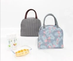 Lunchtas - Koeltas - Schooltas - Leuke Vrolijke Picknicktas - Kinderen & Volwassenen - Zwart/Wit -Buitenkampeer Winkel 1200x995 1