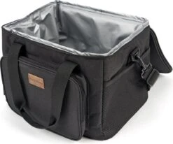Packaway 4 Laags Geïsoleerde Koeltas - Lunchtas 15 Liter - Zwart -Buitenkampeer Winkel 1200x999