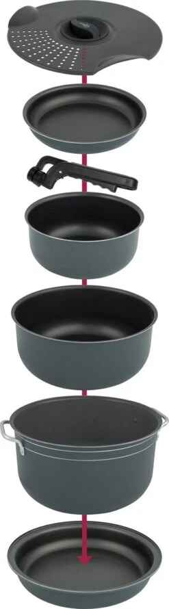 Bo-Camp Pannenset - Camping - 7-delig - Aluminium 27 Bo-Camp Pannenset - Camping - 7-delig - Aluminium -Buitenkampeer Winkel 333x1200