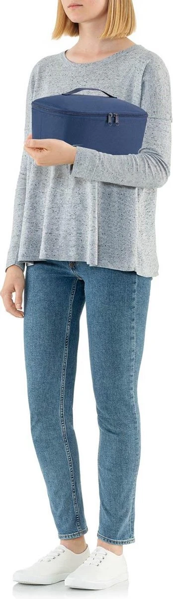 Reisenthel Coolerbag M Pocket Koeltas - 4,5L - Navy Blauw 6 Reisenthel Coolerbag M Pocket Koeltas - 4,5L - Navy Blauw - Afbeelding 4