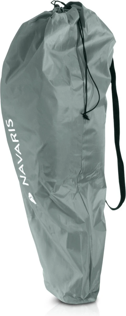 Navaris Klapstoel XXL - Campingstoel Met Opbergtas - Draagbare Stoel Voor Kamperen, Festivals En Vissen -Strandstoel - Inklapbaar - Grijs 5 Navaris Klapstoel XXL - Campingstoel Met Opbergtas - Draagbare Stoel Voor Kamperen, Festivals En Vissen -Strandstoel - Inklapbaar - Grijs - Afbeelding 3