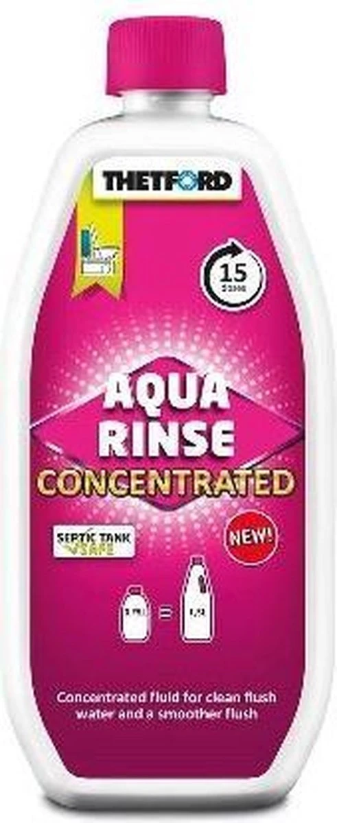 Thetford Aqua Rinse - Concentrated - 0,75L 9 Thetford Aqua Rinse - Concentrated - 0,75L - Afbeelding 7