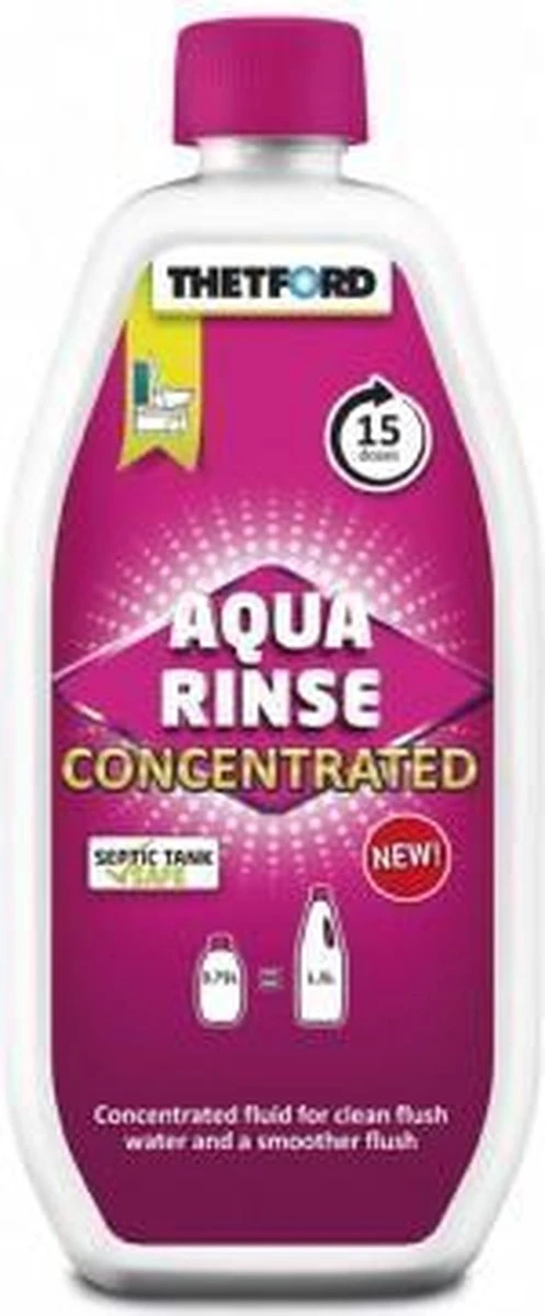 Thetford Aqua Rinse - Concentrated - 0,75L 4 Thetford Aqua Rinse - Concentrated - 0,75L - Afbeelding 2