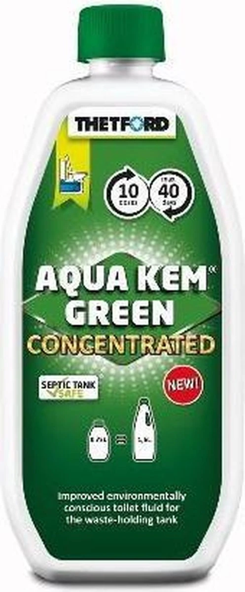 Thetford Aqua Kem Green - Concentrated - 0,75L 7 Thetford Aqua Kem Green - Concentrated - 0,75L - Afbeelding 5