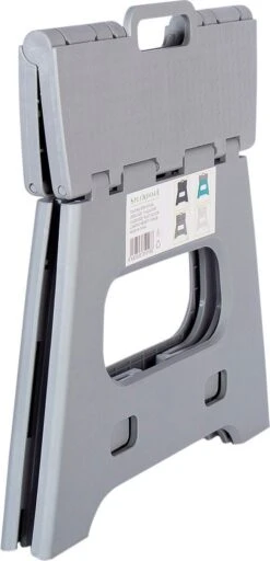 Splendole Opstapje Inklapbaar Caravanopstapje - Opvouwbaar - 120 Kg - 27 Cm Krukje Grijs -Buitenkampeer Winkel 579x1200 2