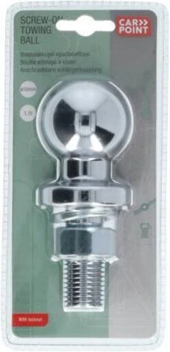 Carpoint Schroefkogel Met Contramoer ø50mm | Trekgewicht Tot 1500 Kg -Buitenkampeer Winkel 581x1200