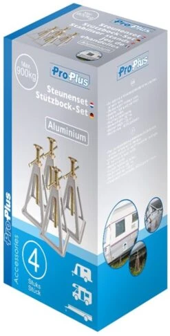 ProPlus Steunenset Aluminium 4 Stuks 360803 -Buitenkampeer Winkel 610x1200
