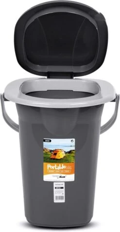Campingtoilet 19L Mobiele Toiletemmer Reistoilet Toiletemmer Toilet Mobiele Camping Antraciet -Buitenkampeer Winkel 623x1200 2