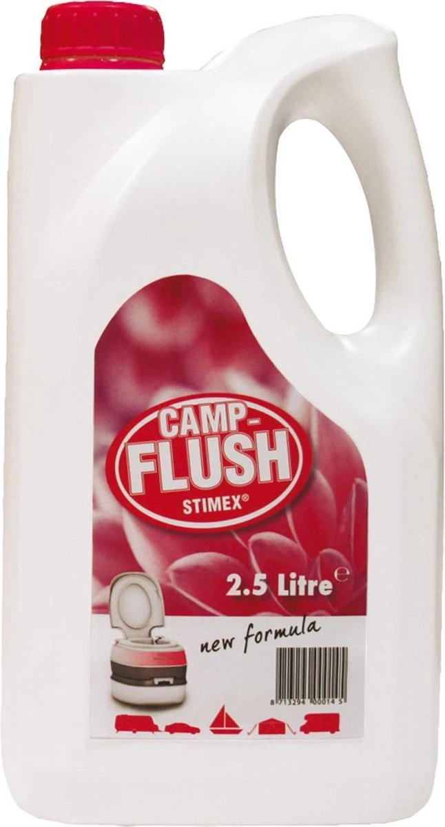 Stimex Toiletvloeistof - Camp Flush - 2,5 Liter 3 Stimex Toiletvloeistof - Camp Flush - 2,5 Liter