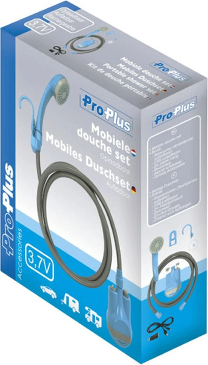 PROPLUS Campingdouche - Draagbare Doucheset - Oplaadbaar 3 PROPLUS Campingdouche - Draagbare Doucheset - Oplaadbaar
