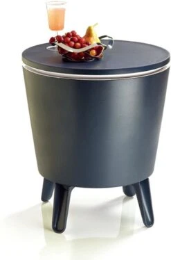 Keter Coolbar Partytafel – 49,5x49,5x57cm - Antraciet -Buitenkampeer Winkel 792x1200 1