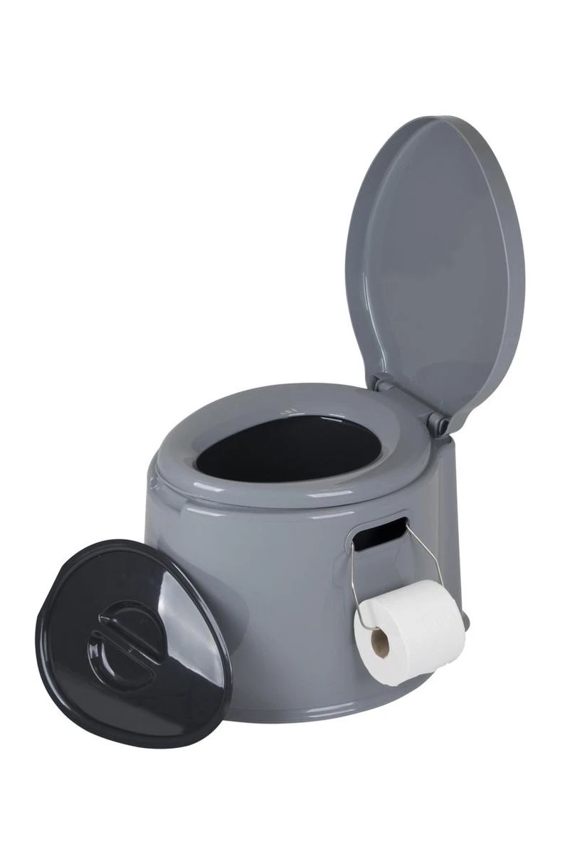 Bo-Camp Draagbaar Camping Toilet - 7 Liter - Grijs 14 Bo-Camp Draagbaar Camping Toilet - 7 Liter - Grijs - Afbeelding 12