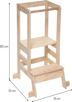 Merkloos Eazy Living Leertoren - Opstapkruk Voor Kinderen Berthe 7 Merkloos Eazy Living Leertoren - Opstapkruk Voor Kinderen Berthe -Buitenkampeer Winkel 846x1200 5