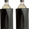 Merkloos 2x Koelelementen Hoezen Zwart Voor Wijnflessen 34 X 18 Cm - Wijnflessen/drankflessen Koelelement - Flessenkoeler - Wijnkoeler -Buitenkampeer Winkel 854x1200 2
