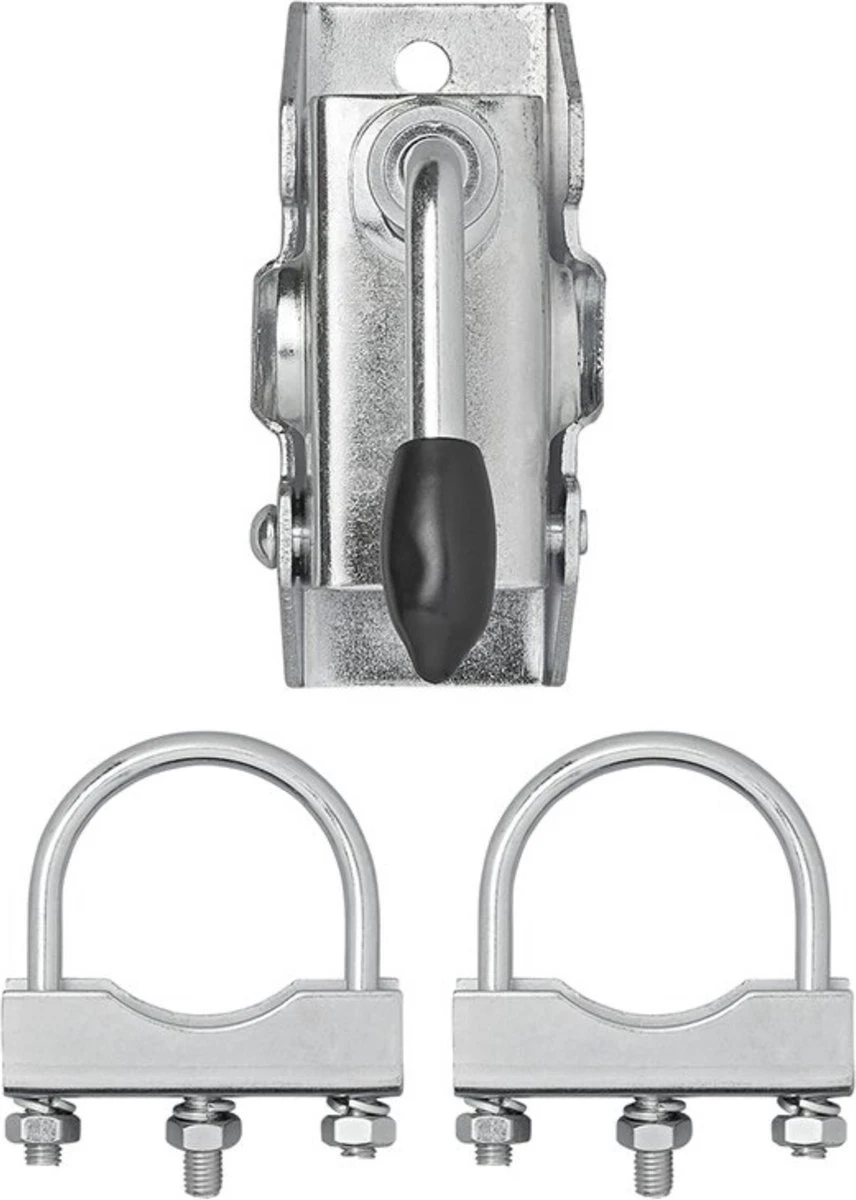 PROPLUS Pro Plus Klem Voor Neuswielen Of Steunpoten Ø 48 Mm - Met U-Beugel 60/70 Mm - 2 Stuks 8 PROPLUS Pro Plus Klem Voor Neuswielen Of Steunpoten Ø 48 Mm - Met U-Beugel 60/70 Mm - 2 Stuks - Afbeelding 6