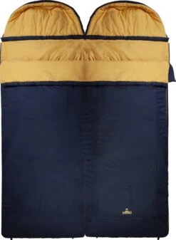 NOMAD® Aztec Comfort Slaapzak | 220x80cm Blauw | Lichtgewicht & Kwalitatief | Dekenmodel Slaapzak | Incl Hoes -Buitenkampeer Winkel 880x1200