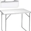 GENERIC Campingtafel Wit - 80 X 60 X 69 Cm - Tuintafel - Inklapbaar -Buitenkampeer Winkel 887x1200