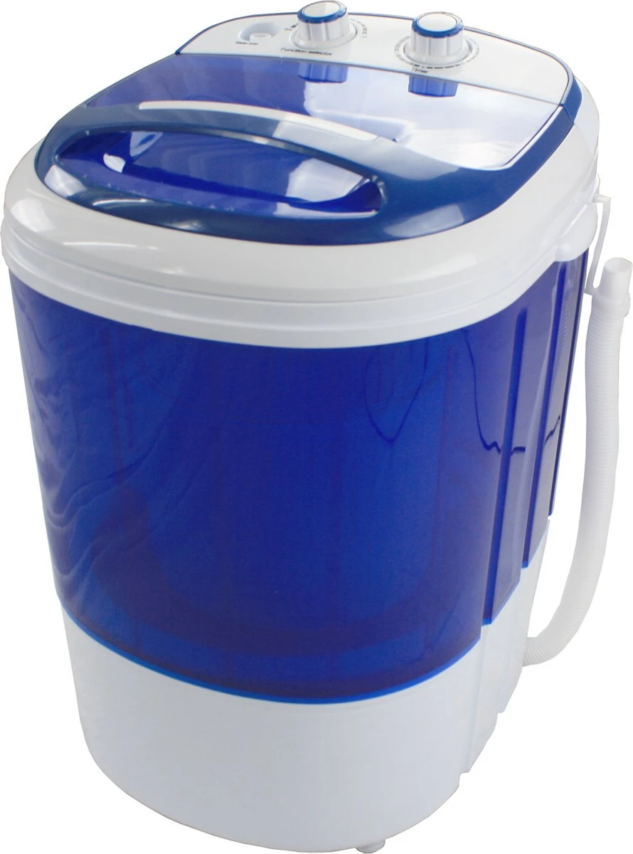 Lowander Mini Wasmachine 3kg Met Centrifuge - Kleine Camping Wasmachine - Met Bovenlader 3 Lowander Mini Wasmachine 3kg Met Centrifuge - Kleine Camping Wasmachine - Met Bovenlader