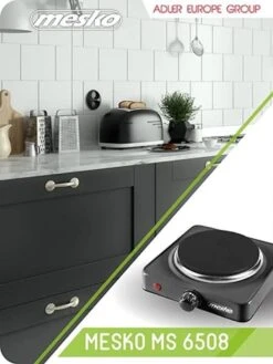 Elektrische Kookplaat - 1 Pit MS 6508 Mesko 22 Elektrische Kookplaat - 1 Pit MS 6508 Mesko -Buitenkampeer Winkel 900x1200 14